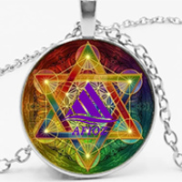 Colgante Metatron Multicolor