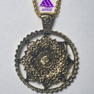 Mandala Yoga Zen Dorado