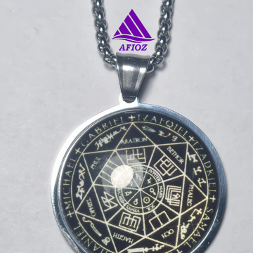 Amuleto 7 Arcangeles Negro