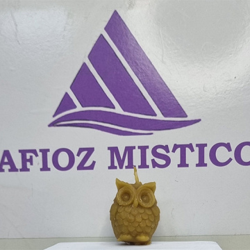 Velas de Miel y Canela Buho