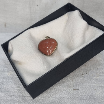 Corazon Piedra del Sol con Borde