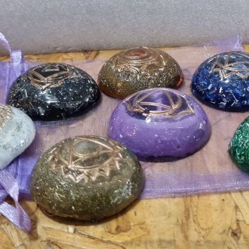 Juego Media Esfera 7 chakras