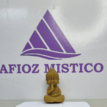 Vela Miel y Canela Buda Meditando